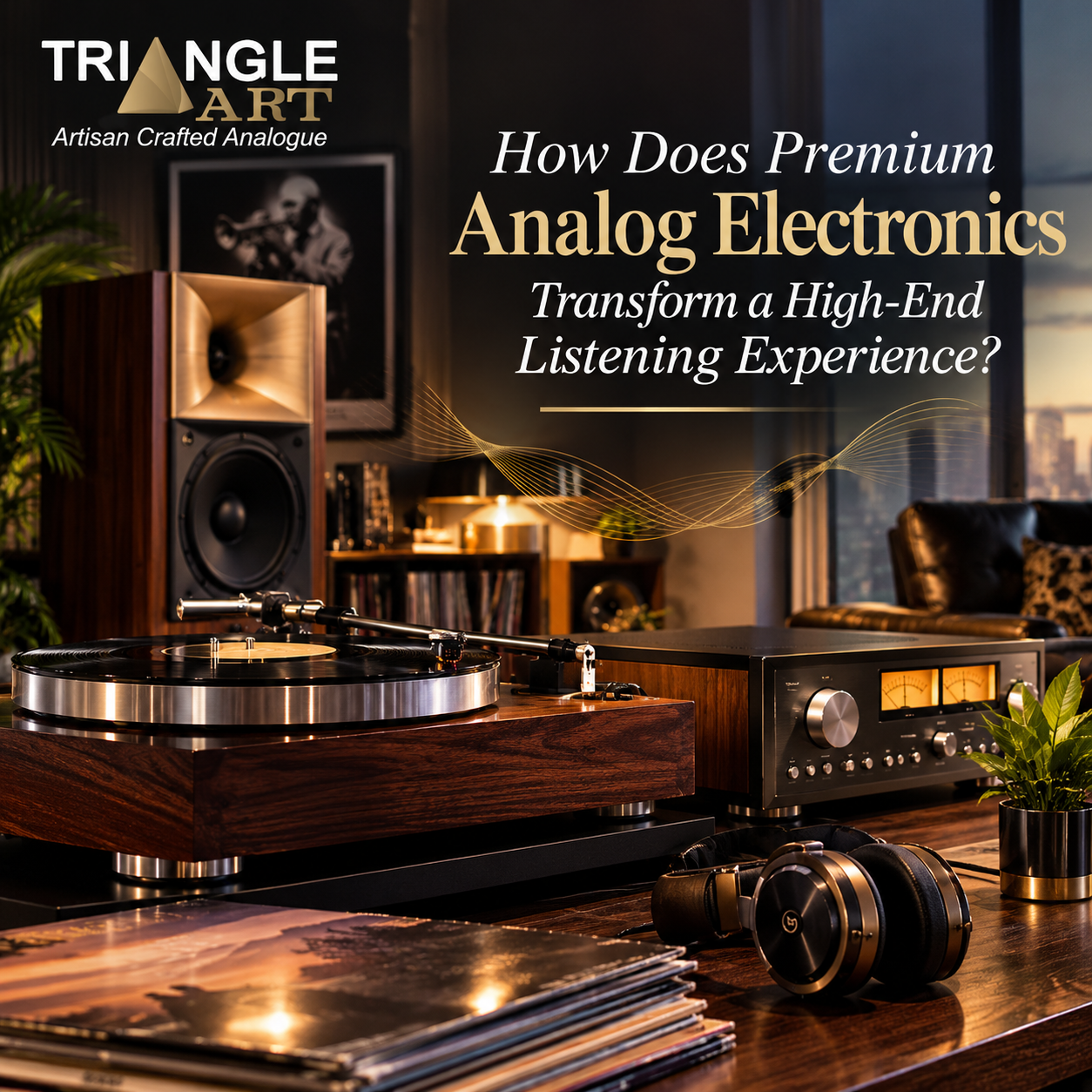 How Does Premium Analog Electronics Transform a High-End Listening Experience? 1 high end music system electronics